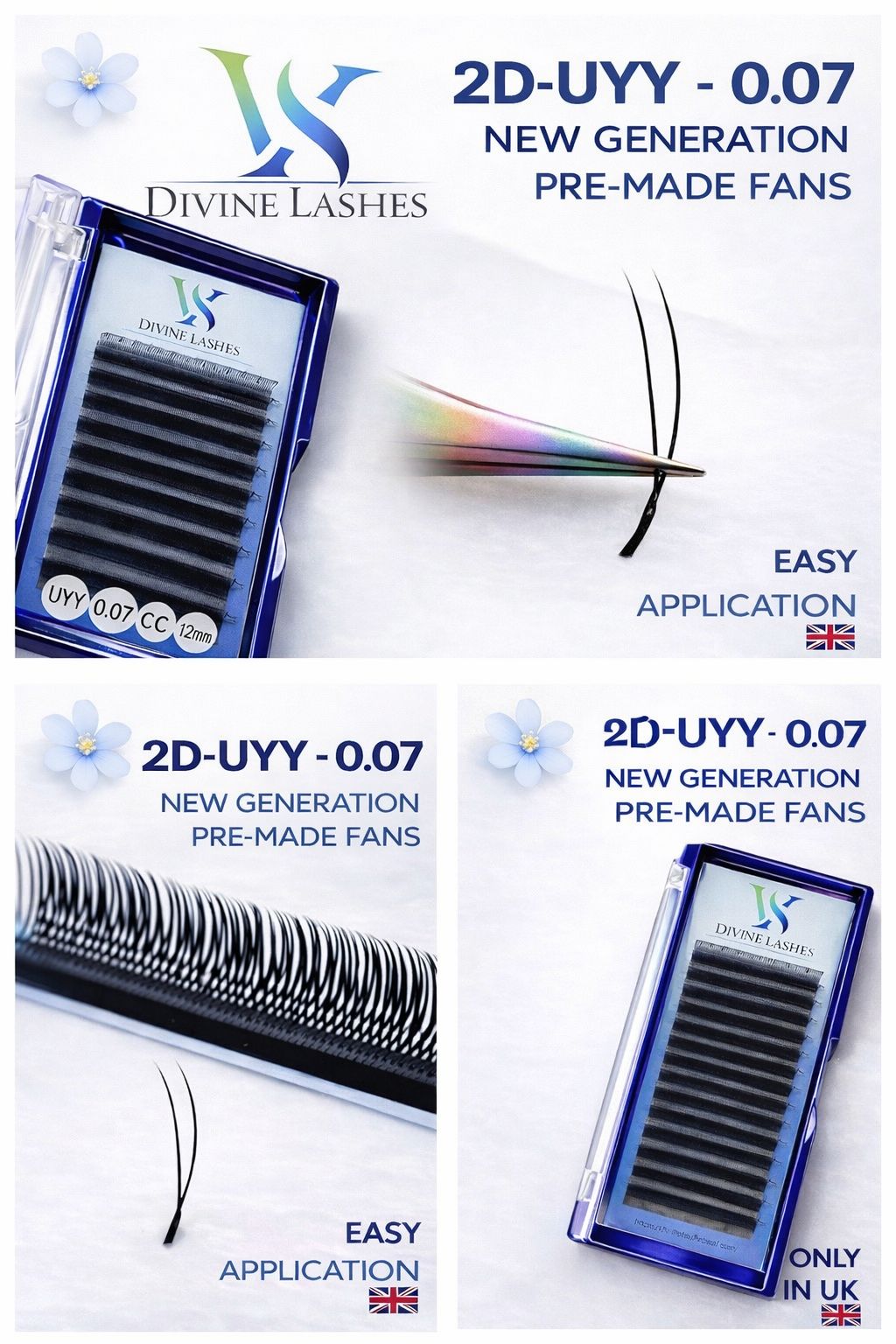 Premade 2YY U shape, Curl CC, 0.07