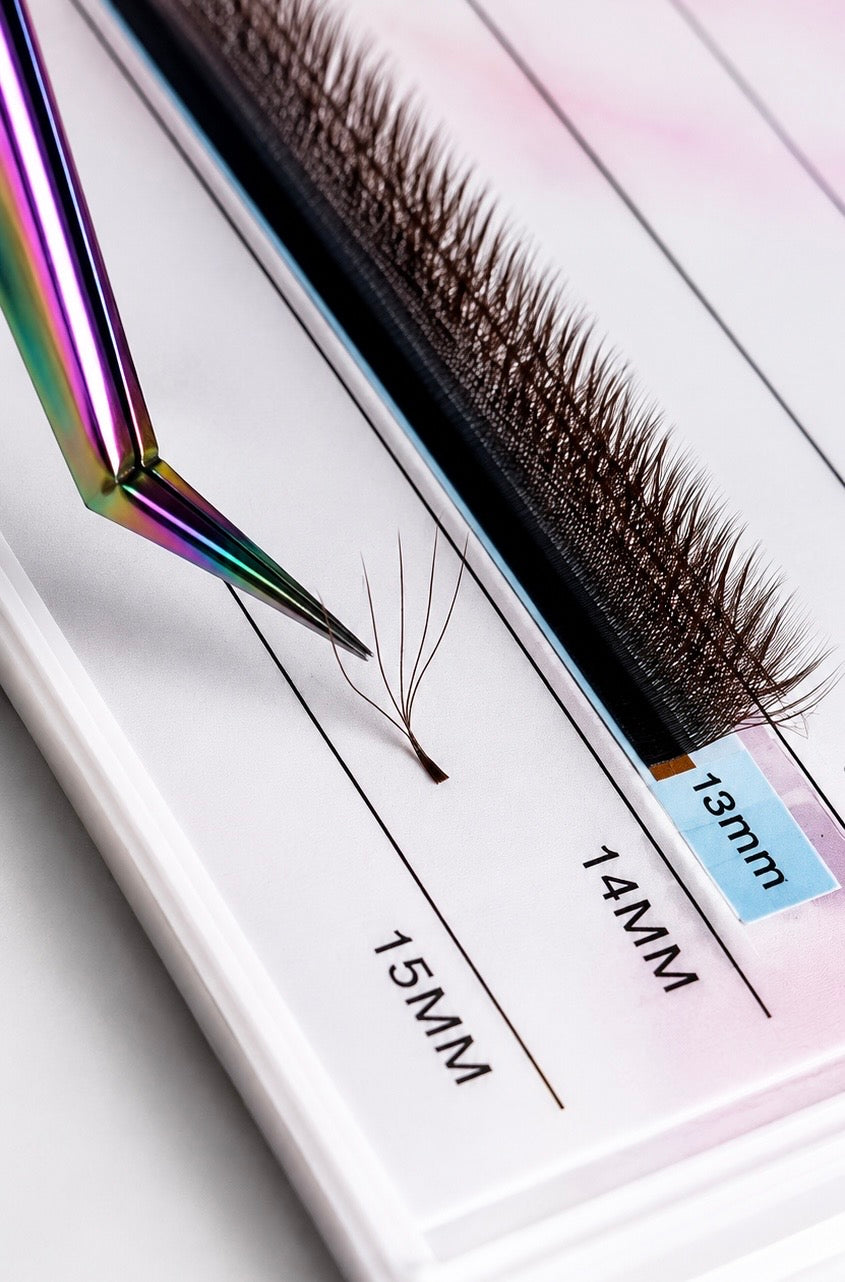 M Brown - Pre-made 4W Lashes