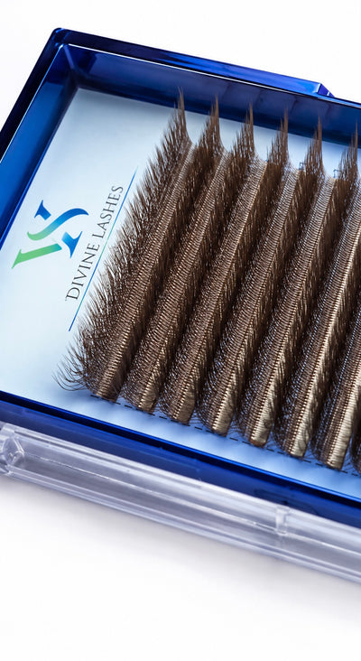 M Brown - Pre-made 4W Lashes
