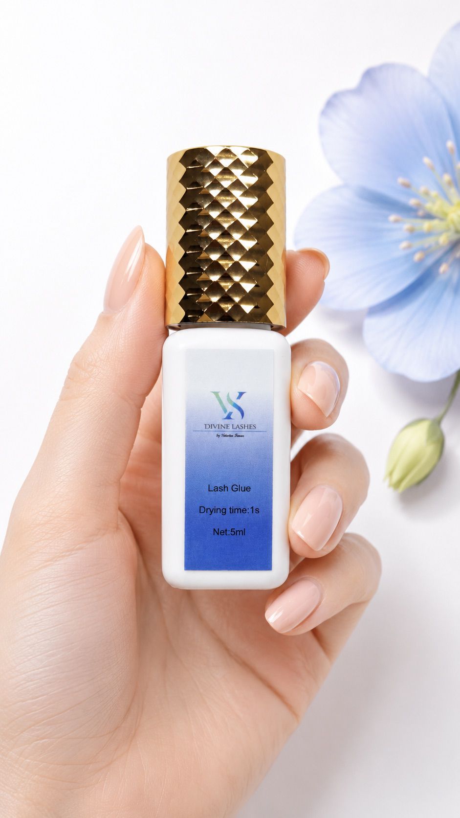 Adhesive for Begginers, speed 1 second, 4-6 weeks retention
